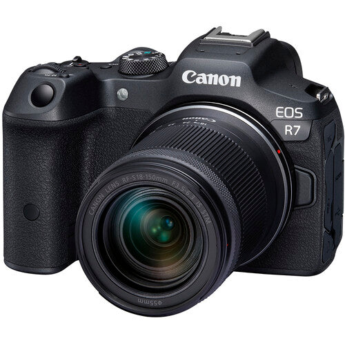 Canon EOS R7 Mirrorless Camera with 18-150mm Lens and Audio Recording Kit - NJ Accessory/Buy Direct & Save