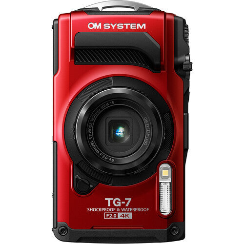 Olympus OM SYSTEM Tough TG-7 Digital Camera Professional Bundle - NJ Accessory/Buy Direct & Save