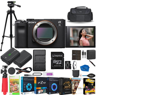 Sony a7C Mirrorless Full Frame Camera Body ILCE-7C + Photography Accessories Bundle - NJ Accessory/Buy Direct & Save