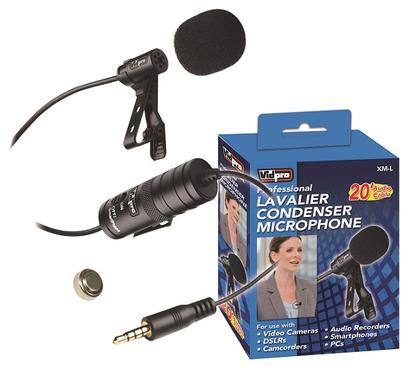 XM-L Professional Lavalier Condenser Microphone