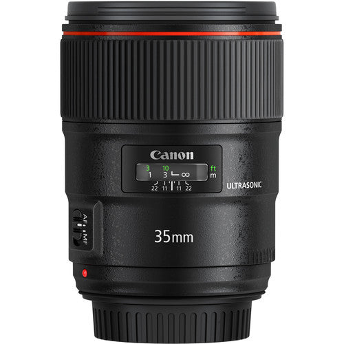 Canon EF 35mm f/1.4L II USM Lens With Colour Filter &amp; More