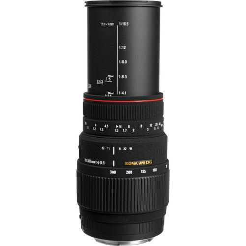 Sigma 70-300mm f/4-5.6 APO DG Macro Lens for Canon