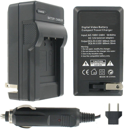 NP-FV30 High-Capacity Replacement Battery with Rapid Travel Charger