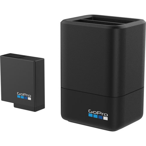 GoPro Dual Battery Charger with Battery for HERO5/HERO6 Black