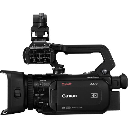 Canon XA70 UHD 4K30 Camcorder with Dual-Pixel Autofocus - NJ Accessory/Buy Direct & Save