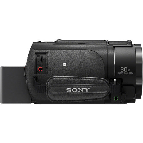 Sony FDR-AX43 UHD 4K Handycam Camcorder with 2x 32GB MCs Essential Video Bundle