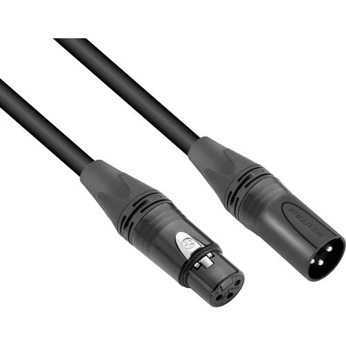 Kopul Studio Elite 4000 Series XLR M to XLR F Microphone Cable - 6' (1.8 m), Black