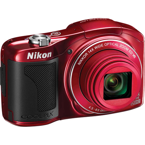 Nikon COOLPIX L610 Digital Camera (Red)