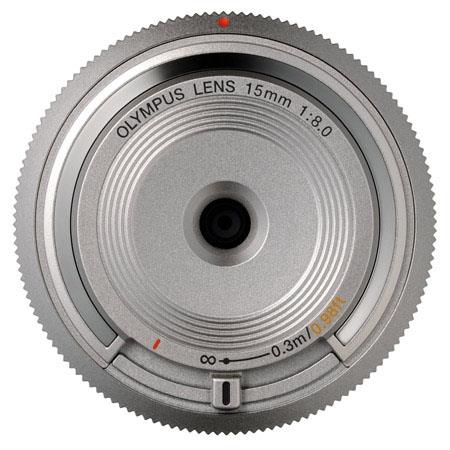 Olympus 15mm f/8.0 Body Cap Lens (Silver)
