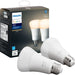 Philips Hue White 2-Pack A19 LED Bulb