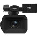 Panasonic HC-X1 4K Ultra HD Professional Camcorder with 128GB SDXC Card, Filter Kit &amp; Pro 160 LED Video Light Studio Series Bundle
