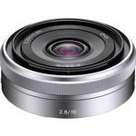 Sony 16mm f/2.8 Wide-Angle Alpha E-Mount Lens (Silver)