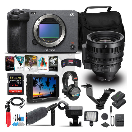 Sony FX3 Full-Frame Cinema Camera With Sony FE C 16-35mm T3.1 G Lens - Pro Bundle