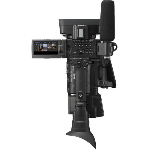 Sony HXR-NX5RE NXCAM Professional Camcorder with Built-In LED Light PAL with 72MM Filters &amp; More Bundle