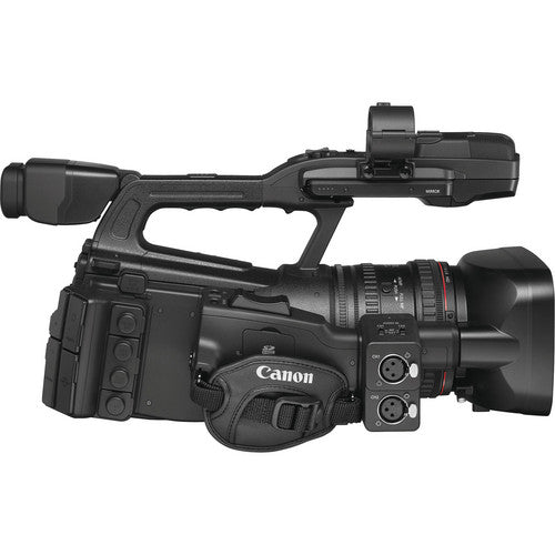 Canon XF305 HD Professional Camcorder with 2pc 32GB High Speed Memory Cards + Wideangle Lens + Telephoto Lens + LED Light + 4pc Macro Close Up