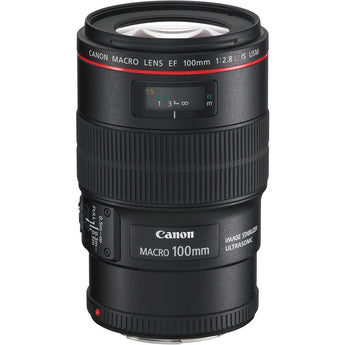 Canon 100mm f/2.8L EF Macro IS USM Lens
