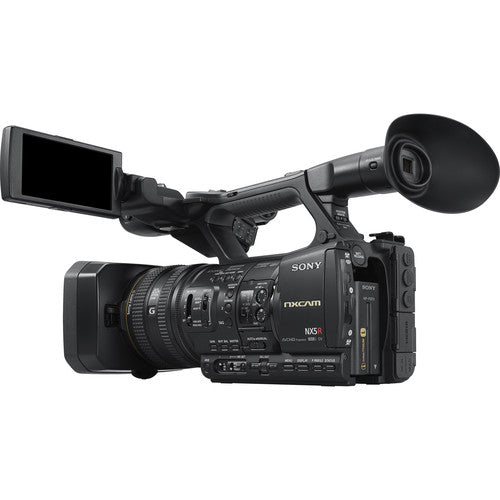 Sony HXR-NX5RE NXCAM Professional Camcorder with Built-In LED Light PAL with 72MM Filters &amp; More Bundle