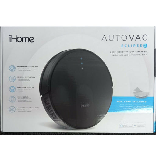 Autovac Eclipse Robotic Vacuum Cleaner Mop Enabled with Mapping, Wi-Fi