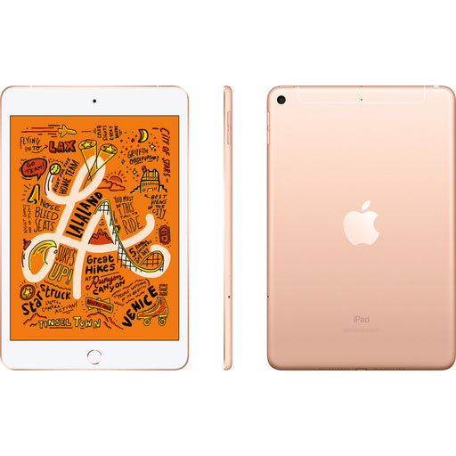 Apple 7.9&quot; iPad mini (Early 2019, 256GB, Wi-Fi + 4G LTE, Gold)