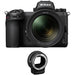 Nikon Z 6II Mirrorless Digital Camera with 24-70mm f/4 Lens and FTZ Adapter Kit