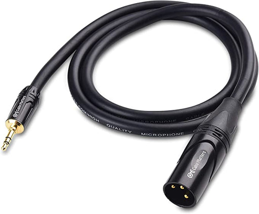 Cable Matters (1/8 Inch) 3.5mm to XLR Cable 3 ft Male to Male (XLR to 3.5mm Cable, XLR to 1/8 Cable, 1/8 to XLR Cable)