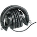 Audio-Technica ATH-M30x Closed-Back Monitor Headphones (Black) - NJ Accessory/Buy Direct & Save