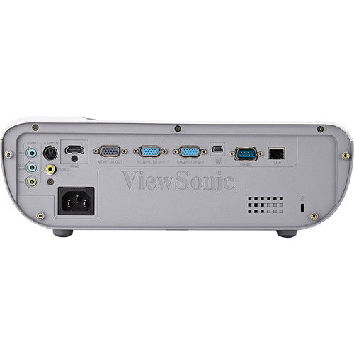 ViewSonic PJD6552LWS 3200L LightStream WXGA Networkable Short-Throw Projector (White)