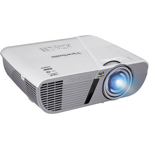 ViewSonic PJD6352LS 3200L LightStream XGA Networkable Short-Throw Projector (White)