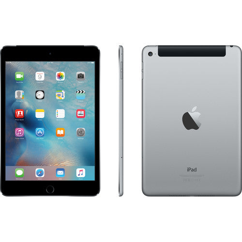 Apple 128GB iPad mini 4 (Wi-Fi + 4G LTE, Space Gray)