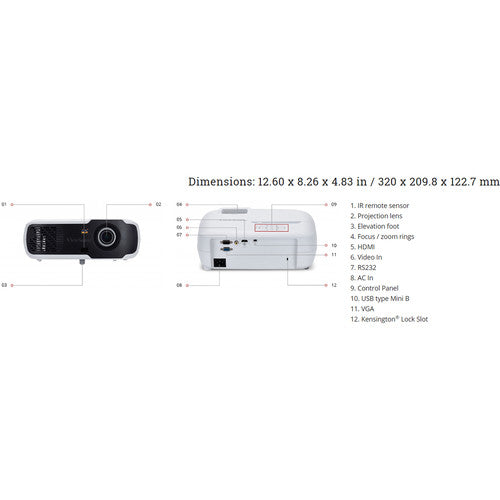 ViewSonic PA502S 3500-Lumen SVGA DLP Projector