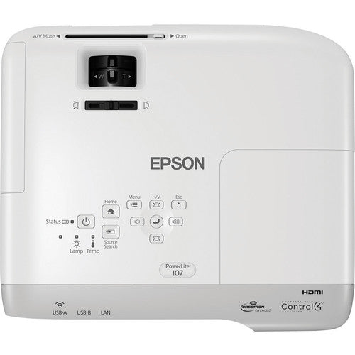 Epson PowerLite 107 3500-Lumen XGA 3LCD Projector