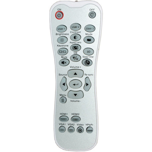 Optoma SP8ZE01GC01 Authorized Optoma Dealer Replacement Remote for HD142X