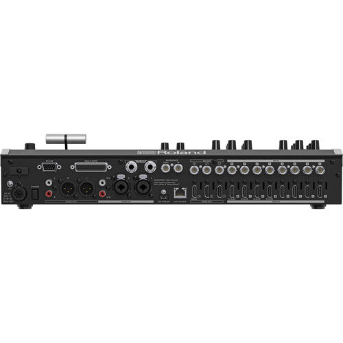 Roland V-160HD Streaming Video Switcher Bundle with Blackmagic Design Micro Converter + HDMI to SDI 3G 8K HDMI Cable + Pearstone 25' SDI Video Cable (BNC to BNC) - NJ Accessory/Buy Direct & Save