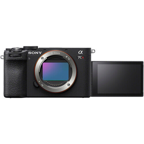 Sony a7CR Mirrorless Camera (Black) display front