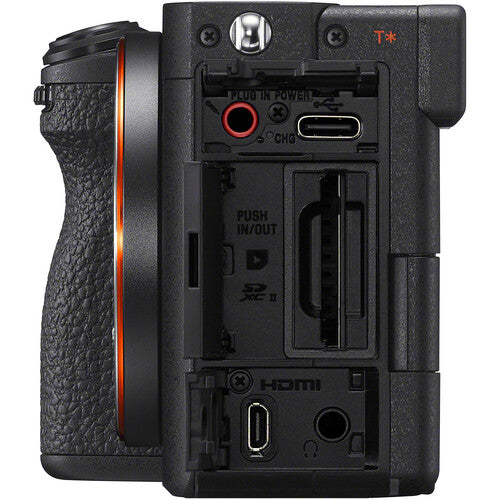 Sony a7CR Mirrorless Camera (Black) panel open