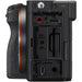 Sony a7CR Mirrorless Camera (Black) panel open