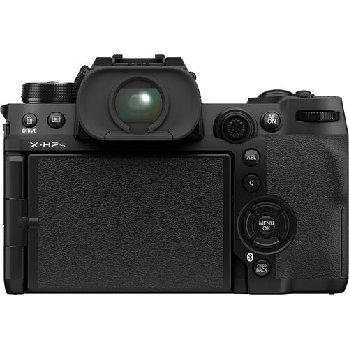 Fujifilm X-H2S Mirrorless Camera Body (Black) Bundle with Extra Accessories (X2) 64gb Memory Card) & More