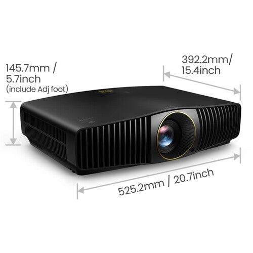 BenQ W5800 2600-Lumen UHD 4K Laser DLP Home Cinema Projector