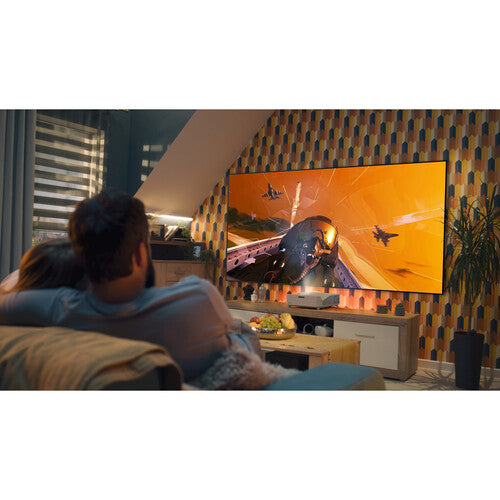 Optoma Technology GT3500HDR 3800-Lumen Full HD Ultra Short-Throw Laser DLP Home Theater and Gaming Projector [Special Order]