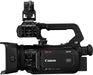 Canon XA70 UHD 4K30 Camcorder with Dual-Pixel Autofocus (5736C002) + Video Light, 64GB Card, Extra Battery, Extra Charger, Large Case, Filters, & More (Renewed)