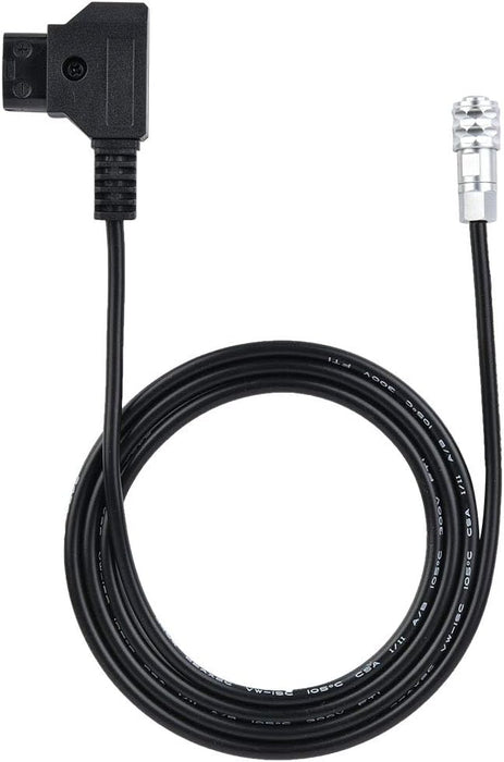 Yoidesu DTap Power Cable, BMPCC 4K to D Tap Power Cable for Blackmagic Pocket Cinema 4K Gold Mount V Mount B Camera, D-Tap to BMPCC 4K Power Cable(1m)