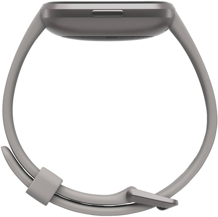 Fitbit Versa 2 Health & Fitness Smartwatch (Stone Mist/Grey) - NJ Accessory/Buy Direct & Save