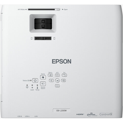 Epson PowerLite L200W 4200-Lumen WXGA Classroom Laser Projector V11H991020 - NJ Accessory/Buy Direct & Save