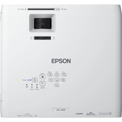 Epson PowerLite L260F 4600-Lumen Full HD Laser 3LCD Projector (White) V11HA69020 - NJ Accessory/Buy Direct & Save