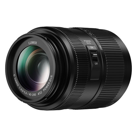Panasonic 45-200mm f/4.0-5.6 II Lumix G Vario Lens for Mirrorless Micro Four Thirds Mount - NJ Accessory/Buy Direct & Save