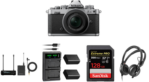 Nikon Zfc Mirrorless Camera with 16-50mm Lens And and Audio Recording Kit - NJ Accessory/Buy Direct & Save
