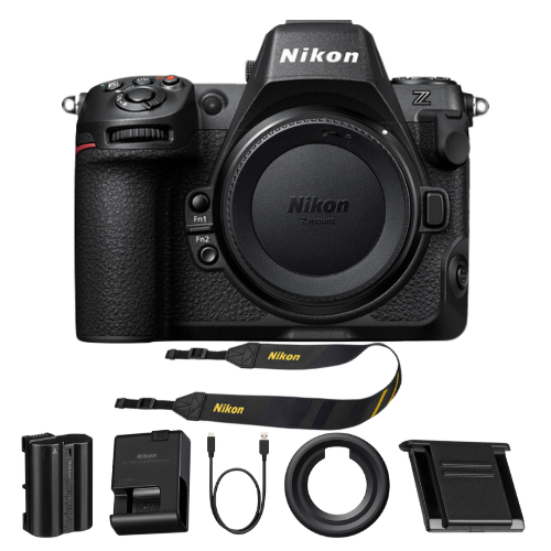 Nikon Z8 Mirrorless Camera - Original Battery and Charger & Manufacturer Accessories Included