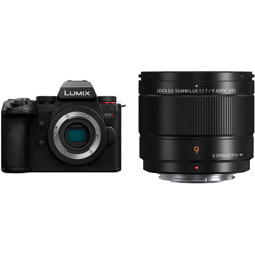 Panasonic Lumix G9 II Mirrorless Camera with 9mm f/1.7 Lens Kit