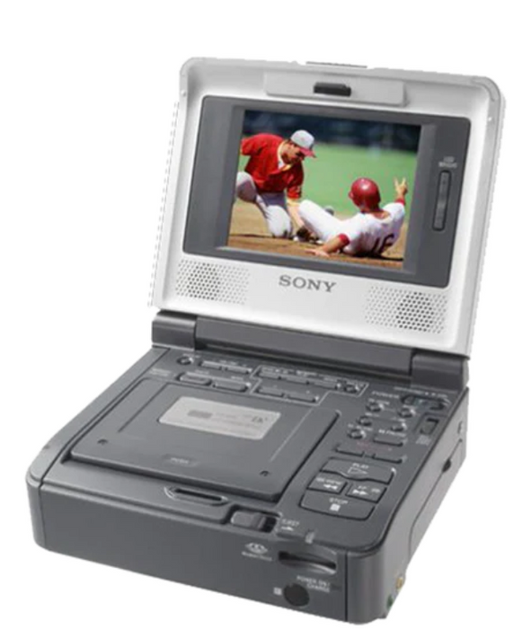 Sony GVD-1000E "PAL" Mini DV VCR Video Walkman With 4" LCD Screen, Analog and Memory Stick Slot - NJ Accessory/Buy Direct & Save