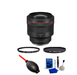 Canon Rf 85Mm F/1.2 L Usm Ds Lens W/ Filter Kit, Cleaning Kit, Microfiber Cloth - NJ Accessory/Buy Direct & Save